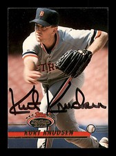 Kurt Knudsen Autographed Signed 1993 Stadium Club Card #65 Detroit Tigers 183878