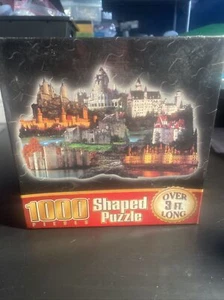 Shaped Puzzle Castles 1000 pieces Over 3ft Long Sure-Lox 38.5 x 25” BRAND NEW - Picture 1 of 4