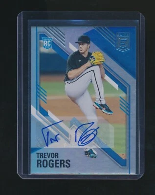 TREVOR ROGERS 2021 PANINI CHRONICLES ELITE RC AUTO - Image 1 of 2