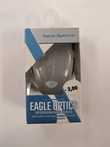 Lente óptica única Aqua Sphere para gafas de natación Eagle -2,0 - Imagen 1 de 2