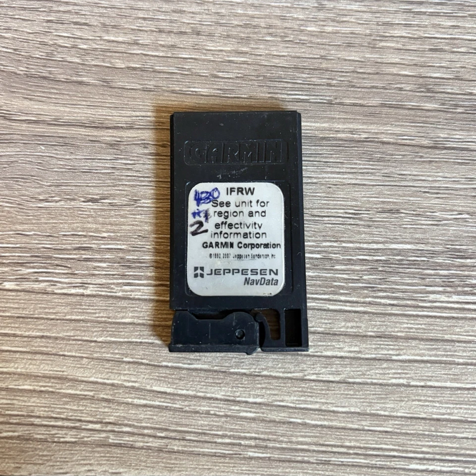 Jeppesen Garmin 430W / 530W WAAS Nav Data Card - Изображение 1 из 1