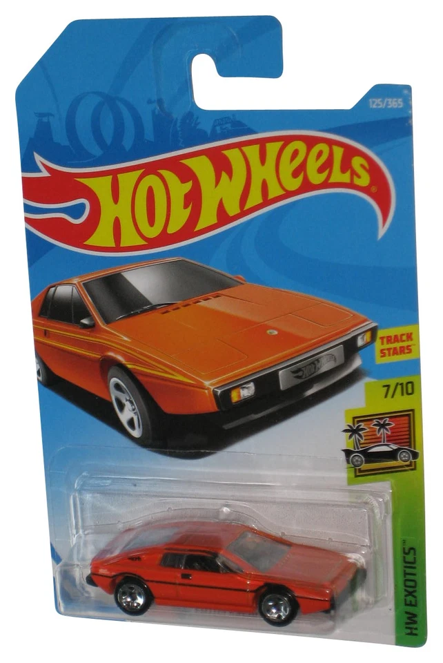 Coche de juguete Hot Wheels HW Exotics 7/10 (2017) naranja Lotus Esprit S1 126/365 Foto 1 de 1
