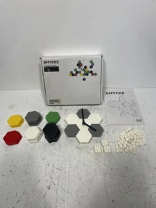 Ikea Smycke Clock Customizable DIY Marcus Arvonen Geometric Hexagon Tested READ - Picture 1 of 9