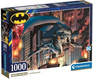 NEW Clementoni Jigsaw Puzzle 1000 Pieces HQC DC Universe Batman - Picture 1 of 2