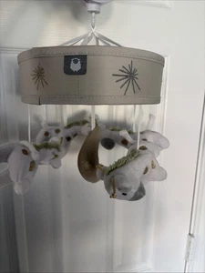 Lambs & Ivy Jungle Safari Babybett Mobile Giraffe Neutral - Bild 1 von 3