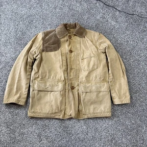 Vintage American Field Hunting Field Shooting Chore Fishing Canvas L Jacket - Picture 1 of 8