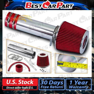 BCP RED 2004-06 MDX Odyssey 06-08 Pilot 3.5L V6 Short Ram Air Intake - Image 1 of 4