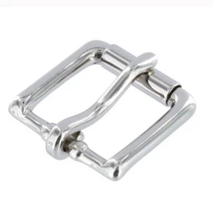 Hebilla de rodillo rectangular de alambre de acero inoxidable AI 1/2 pulgada Hilason Tack - Imagen 1 de 1