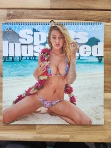 Sports Illustrated Swimsuit 2017 Wall Calendar 15"x15" Hannah Ferguson Poster - Picture 1 of 7