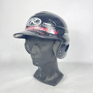 Rawlings RCFTB Coolflo Helmet NOCSAE T-Ball Remix Black Molded 6 1/4-6 7/8 - Picture 1 of 11