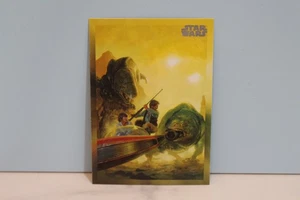 Tarjeta del 40 aniversario de Star Wars 2017 #159 Dangerous Dewbacks - Imagen 1 de 2