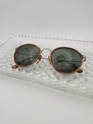 Vintage Giorgio Armani Tortoise Sunglasses 1980s 1990s-No Scratches. "GA"  - Image 1 of 4
