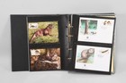 O43Y15- WWF Sammelalbum Ersttagsblätter Briefmarken 