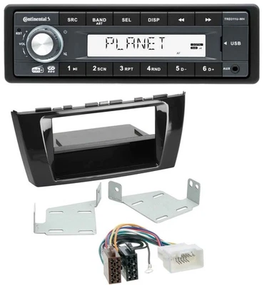 Continental MP3 AUX USB DAB 1DIN Autoradio für Mitsubishi Space Star A00 ab 13 A - Bild 1 von 4