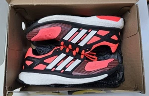 RARE Adidas Energy Boost 2 'Solar Red' Sz 9.5 Yeezy Ultraboost Stan Smith Samba - Picture 1 of 6