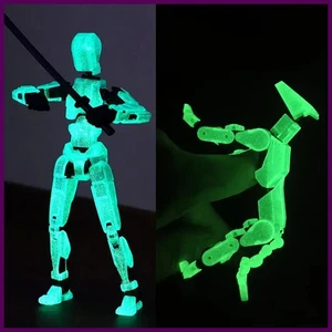 Zum Selbermachen leuchtende T13 mehrgelenkige bewegliche Formverschiebung Roboter 3D-gedruckte Schaufensterpuppe - Bild 1 von 50