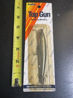 Vintage Bagley Top Gun TG4 FB8 Rattling Minnow - Image 1 of 4
