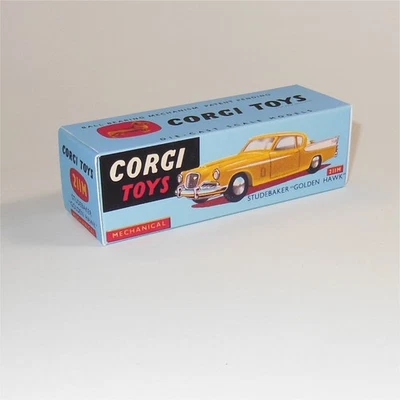 Corgi Toys  211M Studebaker Golden Hawk Mechanical Repro Box - Image 1 of 4