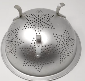 Colador estrella de colección con borde de aluminio 3 pies diseño RARO decoración centro de mesa colador - Imagen 1 de 7