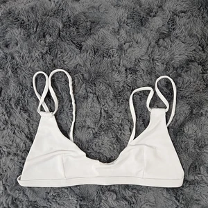 Bralette blanco Missguided doble correa espalda a presión - talla pequeña - Imagen 1 de 5