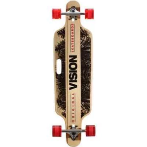 Vision 37" Drop-Through Longboard Cruiser Skateboard Complete w/Trucks & Wheels - Picture 1 of 3