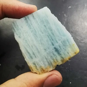 Piedras preciosas sueltas de roca áspera berilo aguamarina natural 125 quilates Madagascar. - Imagen 1 de 4
