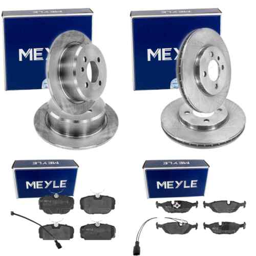 MEYLE BRAKE DISCS + FRONT + REAR PADS suitable for BMW 3 Series E30
