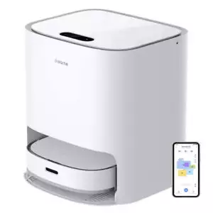Dreame W10 Robot Vacuum Cleaner with Self Cleaning Dock - White - Picture 1 of 8