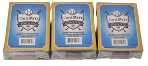 150 (50 X 3) Card Pro Semi Rigid Grading Submission Sleeves 3-5/16 X 4-7/8 CP-1 - Picture 1 of 3