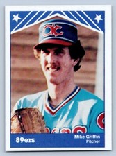 Mike Griffin 1983 TCMA Oklahoma City 89ers