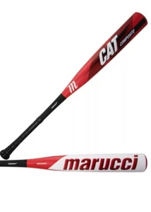 Marucci Composite -10 Bat White, Red 28|18, 2 3/4 MSBCCP10 Senior League - Picture 1 of 7