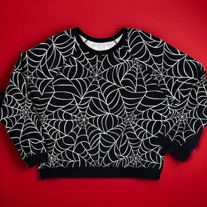Women's Grayson Threads Spiderweb Sweatshirt Woman’s XXL  WORN ONCE - Picture 1 of 13