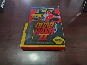 Vintage Sega Genesis Road Rash II Box and Manual *No Game*, Nice shape! - Picture 1 of 6