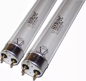 UVBrite® 2-Pack T5 8W (Watt) UV Bulb Lamp for Pond Filter UVC | Algae Control - Picture 1 of 2