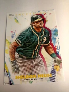 2020 Topps Inception Jumbo 5x7 Sheldon Neuse A's RC 27 01/49 - Picture 1 of 1