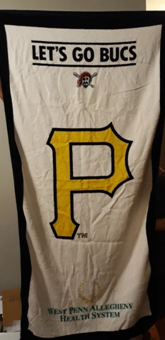 Pittsburgh Pirates Beach Towel Lets Go Bucs West Penn Allegheny Health System Cover