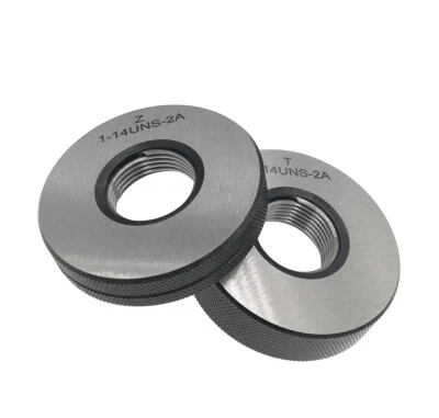 Thread Ring Gage 1"-14 UNS 2A Thread Ring Gauge GO NOGO 1-14 UN - Image 1 of 4