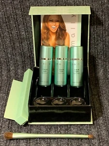 MALLY BEAUTY Liquid Light Eyecolor Eyeshadow Shadow Trio + Brush .18 oz SET - Picture 1 of 2
