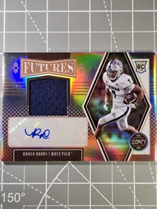 2022 Legacy Futures Silver Ruby Romeo Doubs  #'d/99 Rookie Patch Auto SSP - Picture 1 of 8