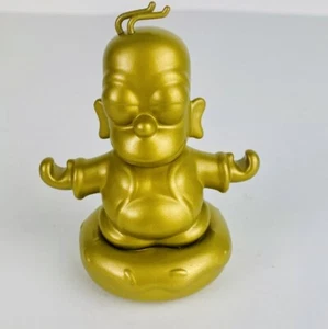 The Simpsons Matt Groening Golden Homer Buddha KidRobot LootCrate Exclusive 3" - Picture 1 of 6