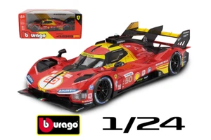 Ferrari 499P #50 Winner 24h Le Mans 2024 Scala 1:24 Burago - Foto 1 di 1