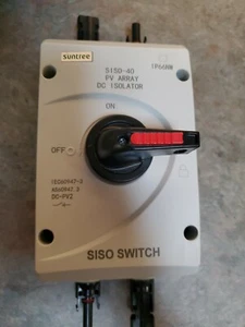 Aislador de CC Suntree 4 polos IP66 1200V - Imagen 1 de 6