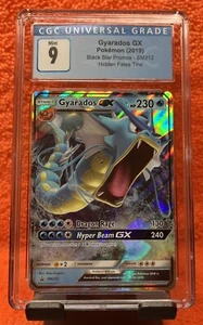 Gyarados GX Holo Black Star Promo SM212 Hidden Fates Tins 2019 CGC MINT 9 - Picture 1 of 2