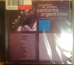 Sealed CD Encuentro De Grandes Cantores Argentinos Tango 2003 RARE Melopea Disco - Bild 1 von 2
