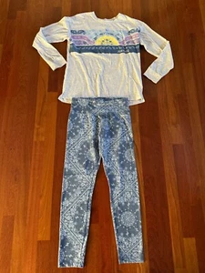Justice Girls Size 16/18 XL Two Piece Outfit/Set Long Sleeve Top & Leggings Set - Picture 1 of 15