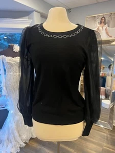 Siani Milano Black Top M - Bild 1 von 4