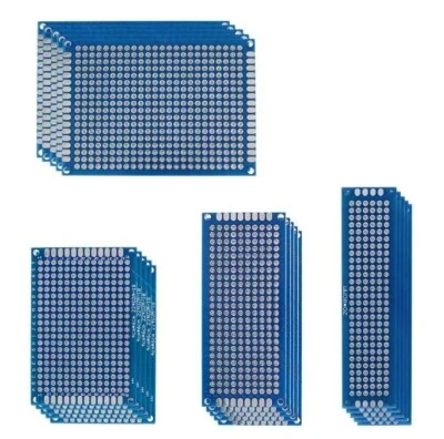 MARKENLOS 5 Stk. | Lochrasterplatine Doppelseitig pcb Board Leiterplatte Prototyp Platine