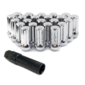 Lug Nuts and Lock - Chrome (1 set of 20 pcs) - Picture 1 of 1