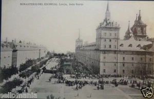 POSTAL DE EL ESCORIAL LONJA MADRID HAUSER Y MENET POSTCARD POSTKARTE CC03029 - Imagen 1 de 1