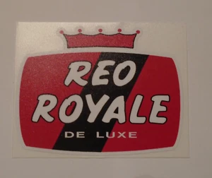 REO lawn mower later Royale Deluxe engine support (deck) decal - Picture 1 of 1